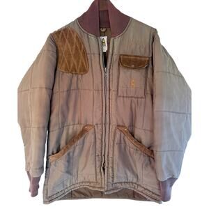 Bob Allen Shooting Vest Mens Medium Olive Quilted Hunting Vest